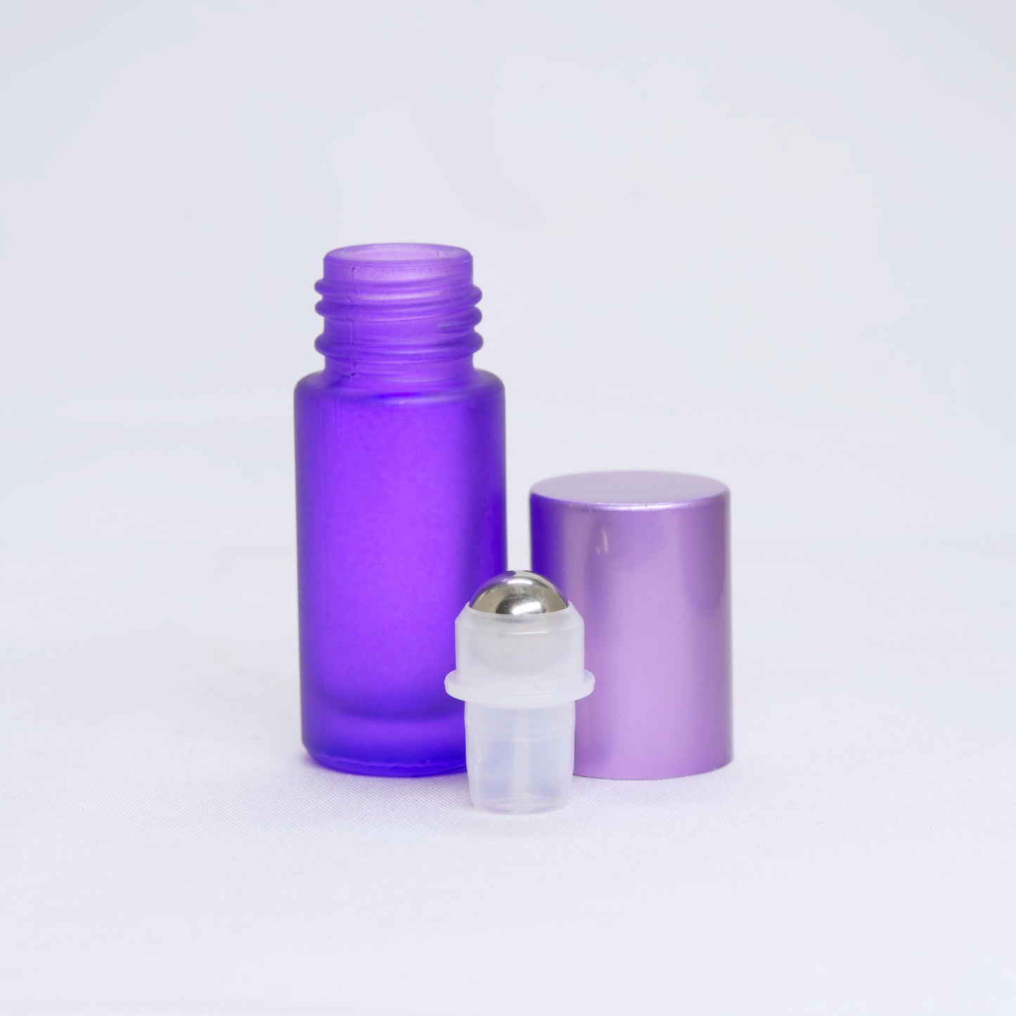 Roll-On-Flasche farbig, Glas 5 ml
