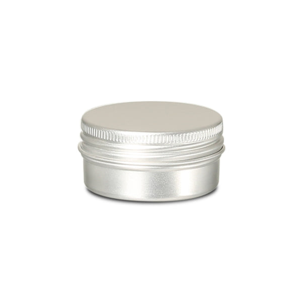 15 ml silberfarbene Aluminiumdose