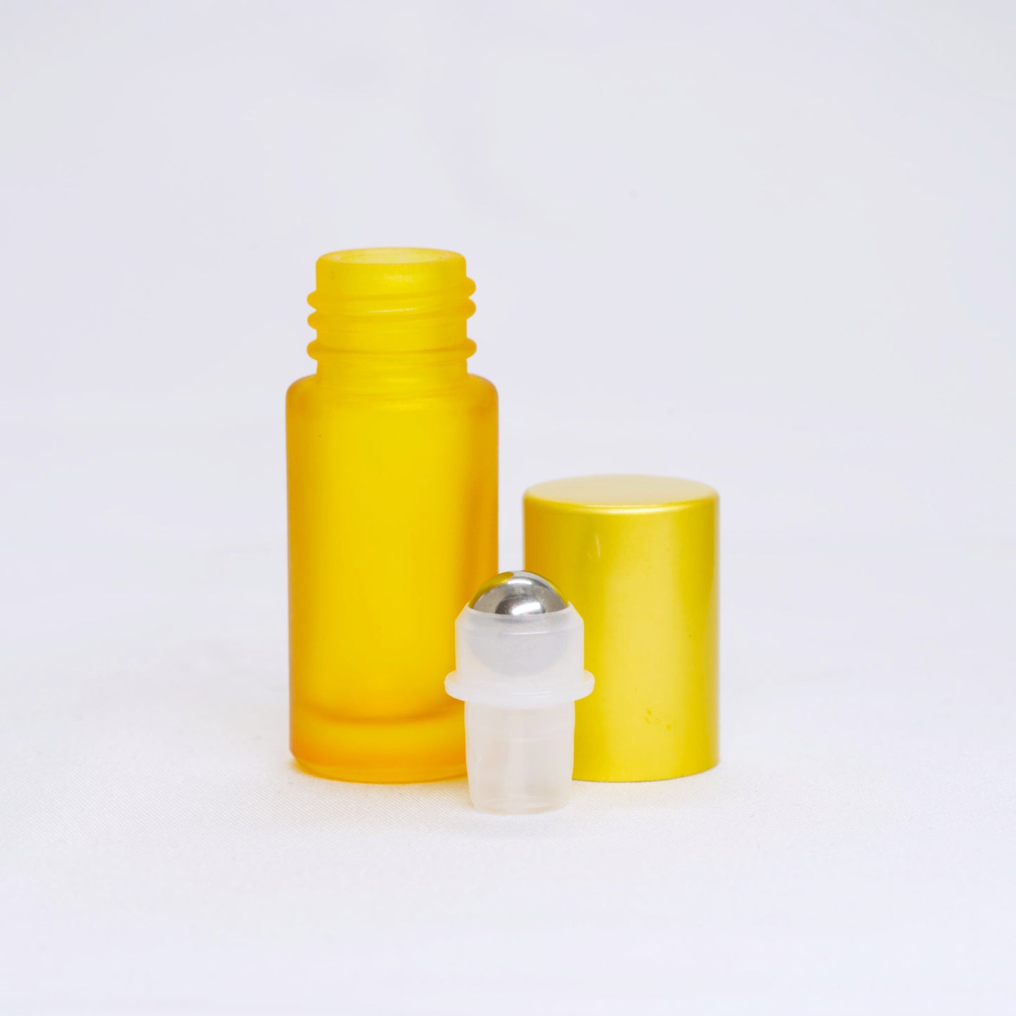 Roll-On-Flasche farbig, Glas 5 ml